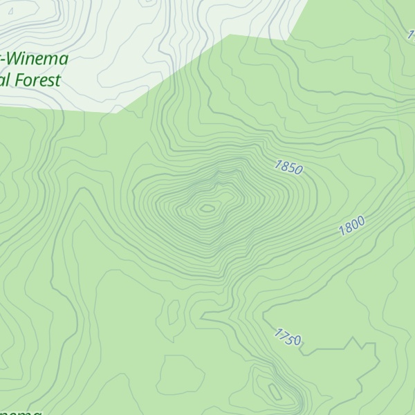 Map of Bunker Hill