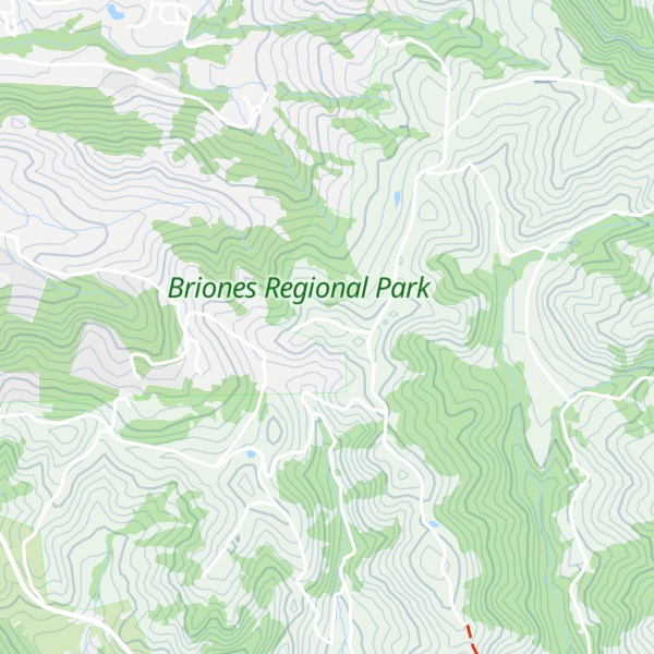 Map of Costa Peak