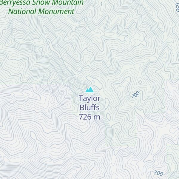 Map of Taylor Bluffs