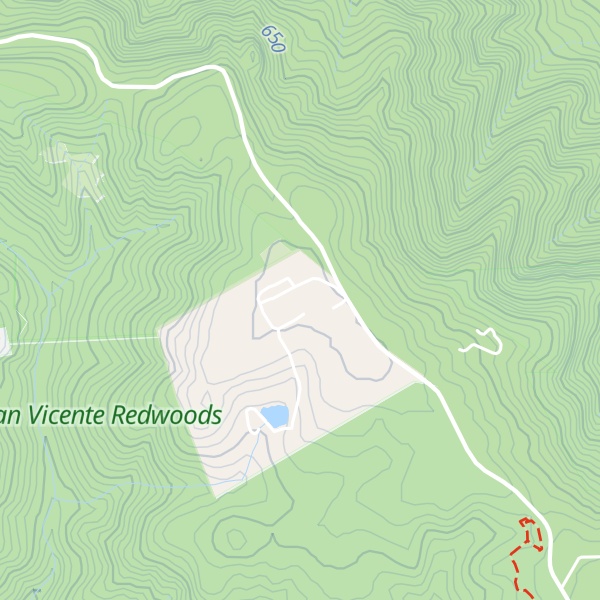 Map of Ben Lomond Mountain