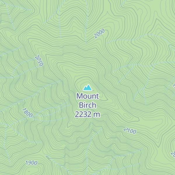 Map of Mount Birch