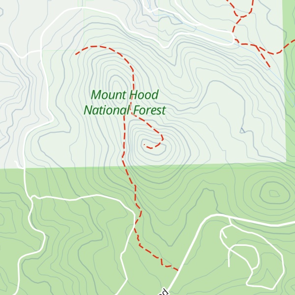 Map of Pepper Mountain