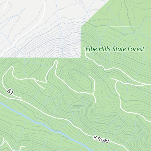 Map of Dobbs Mountain