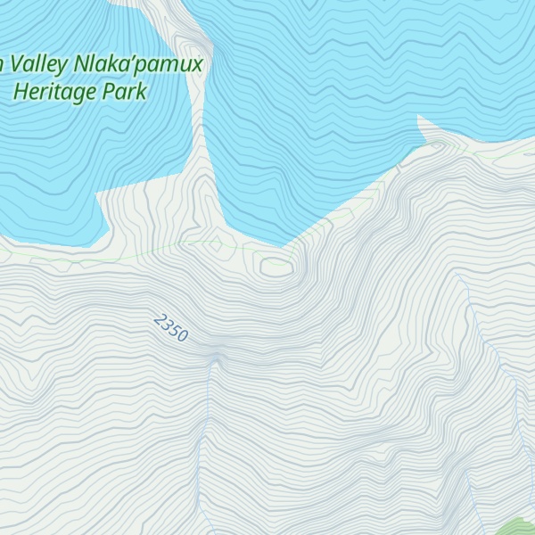 Map of Klackarpun Mountain