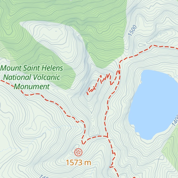 Map of Coldwater Peak