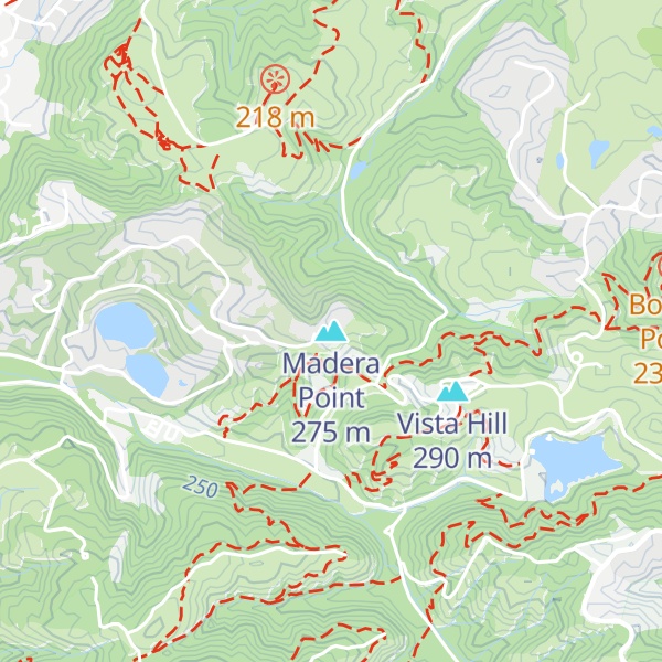 Map of Madera Point