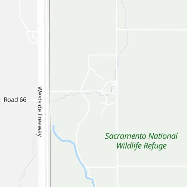 Map of Sacramento NWR Visitor Center and Headquarters