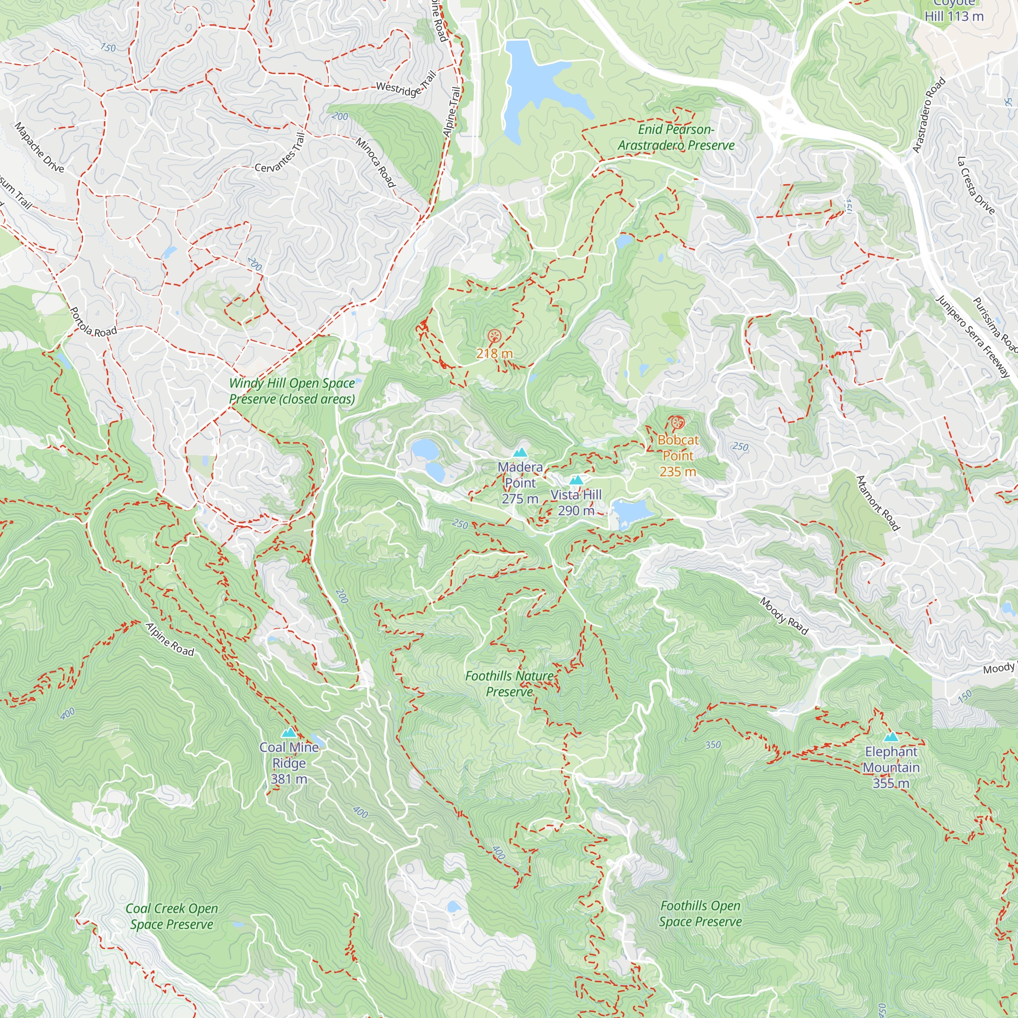 Interpretive Center map