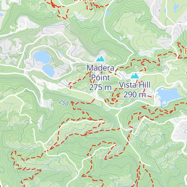 Map of Interpretive Center