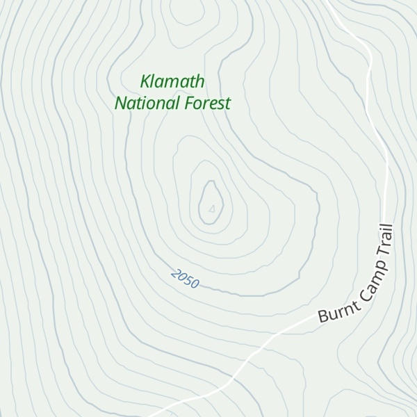Map of Butte Mountain
