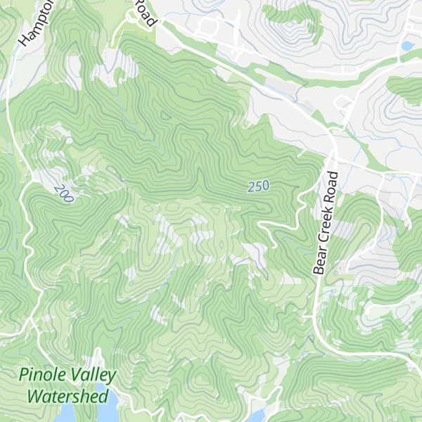 Map of Lawson Hill