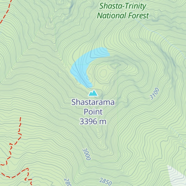 Map of Shastarama Point
