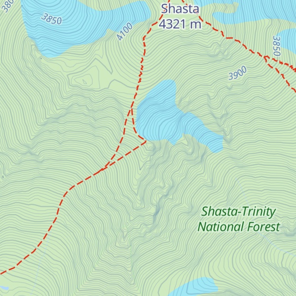 Map of Thumb Rock