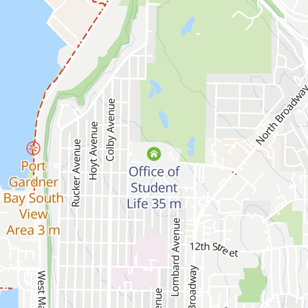 Map of Office of Student Life