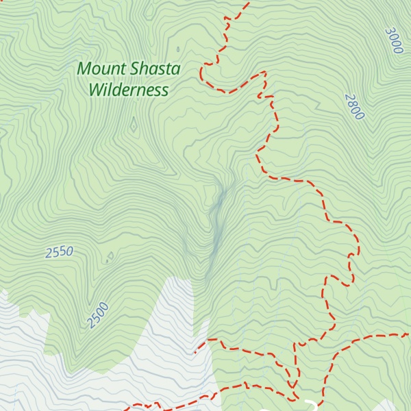 Map of Green Butte