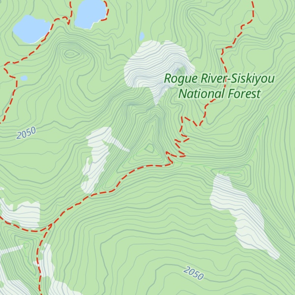 Map of Devils Peak