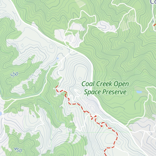 Map of Mount Melville