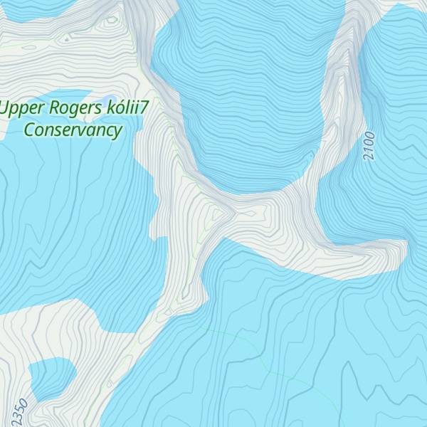 Map of Mount Skook Jim