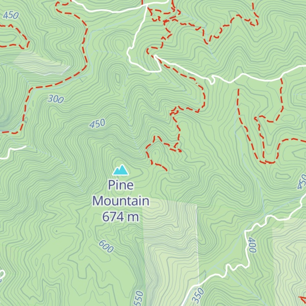 Map of Buzzards Roost
