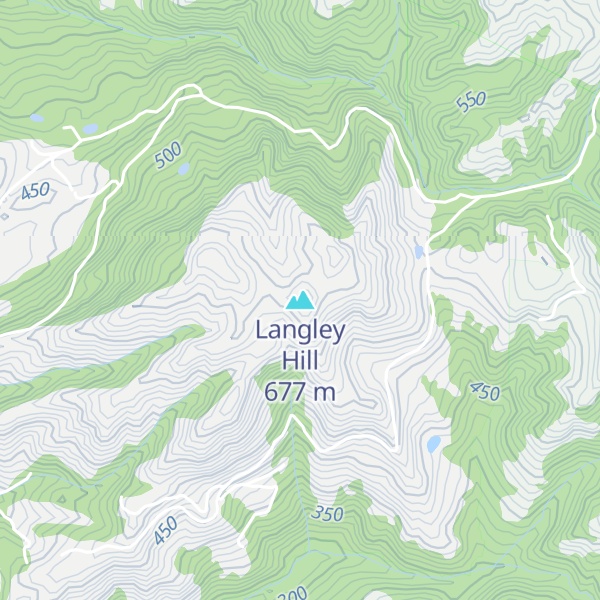 Map of Langley Hill