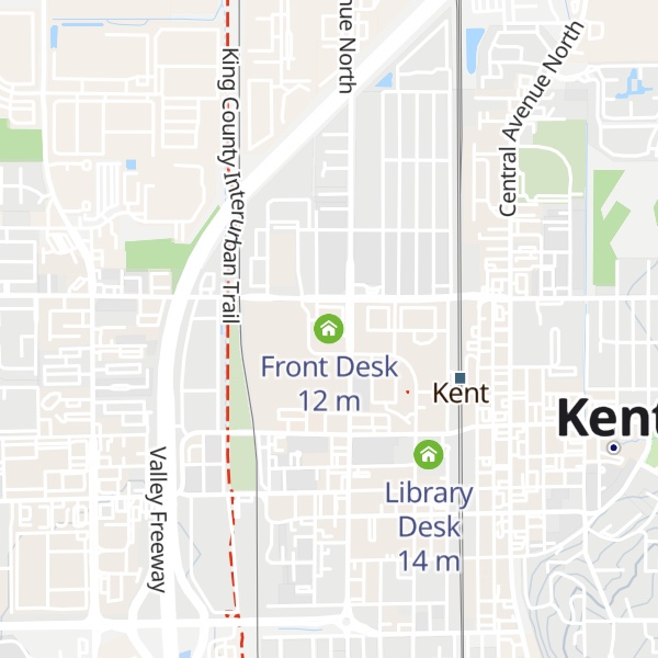 Map of Front Desk