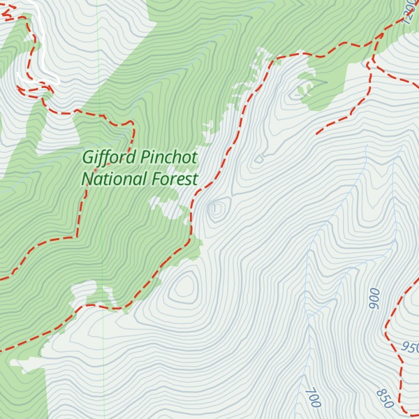 Map of Pyramid Rock