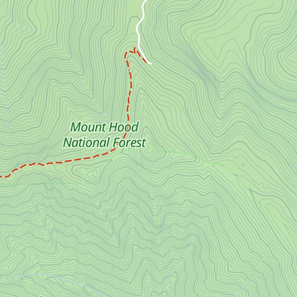 Map of Burnt Mountain