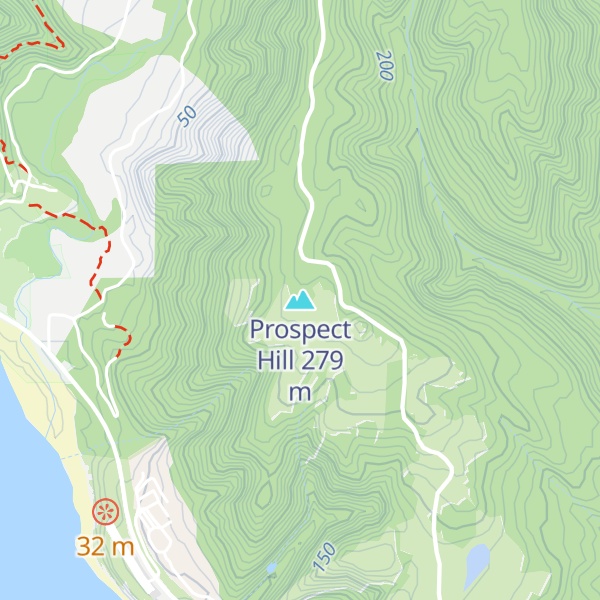 Map of Prospect Hill