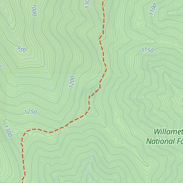 Map of Not Nasty Rock