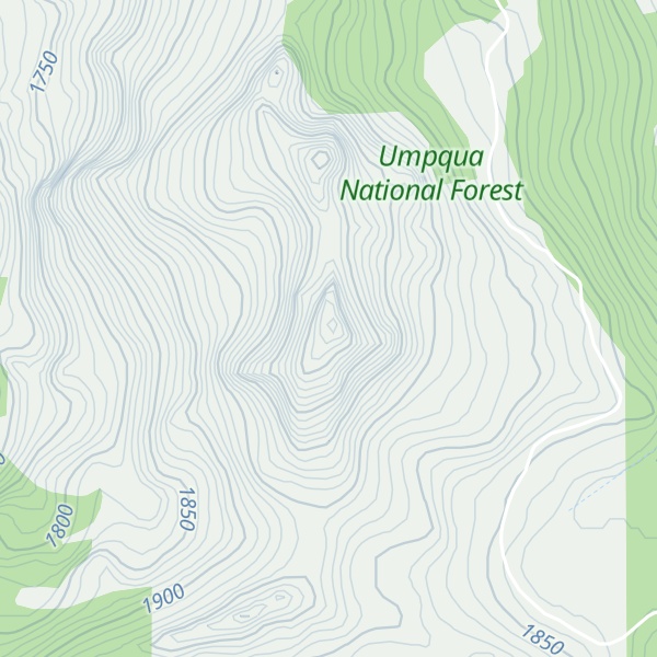 Map of Garwood Butte