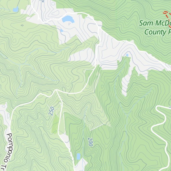 Map of Burns Chalks