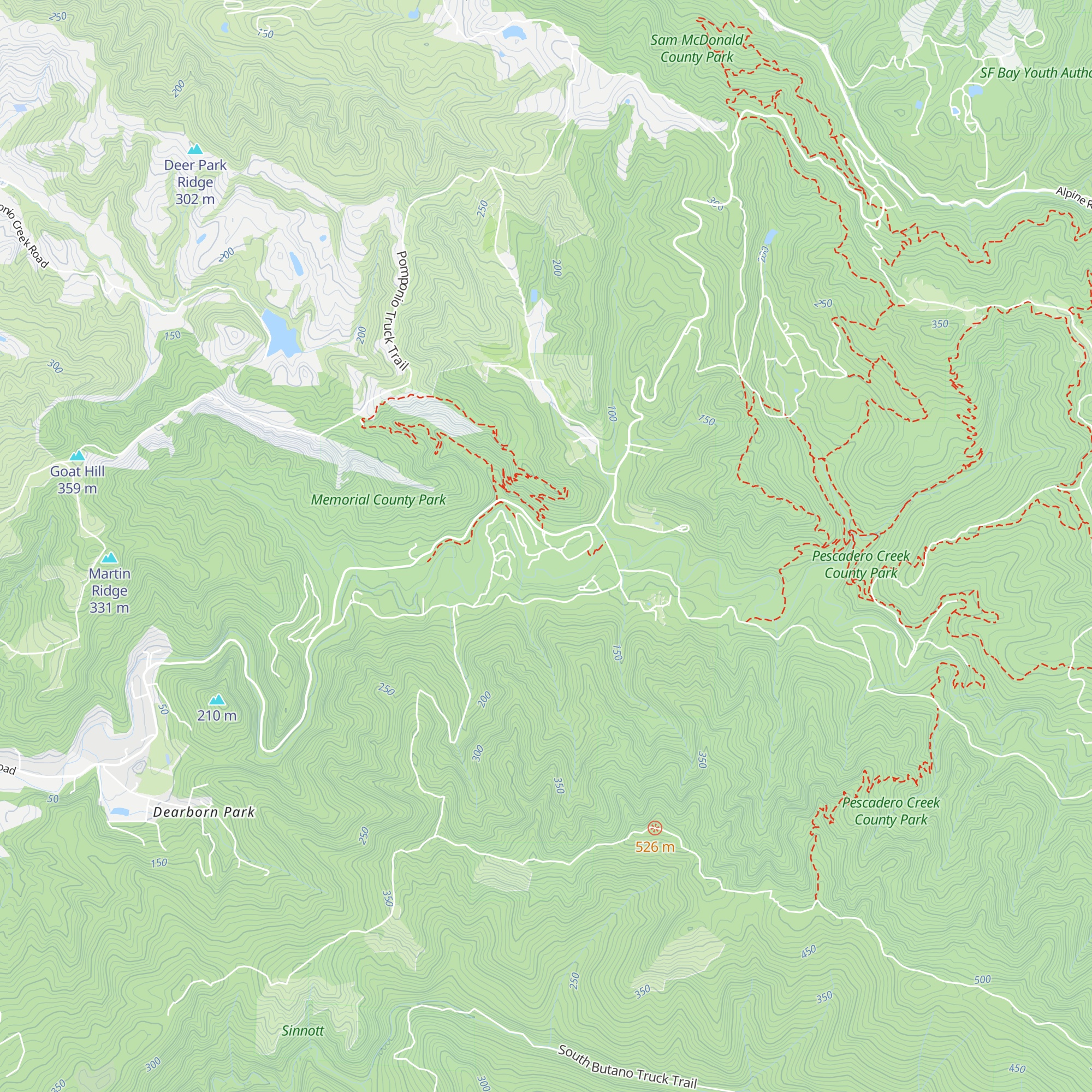 Visitors Center map
