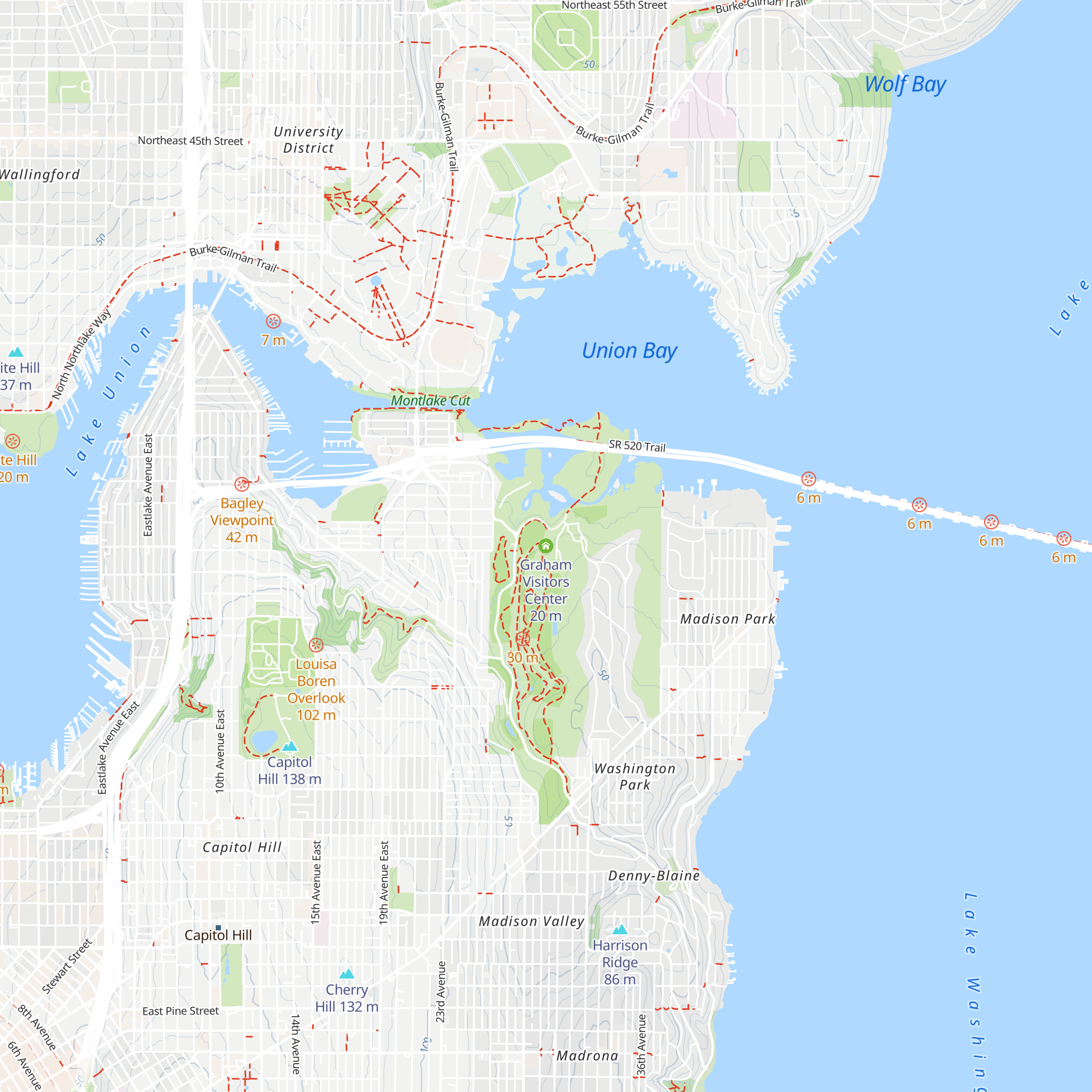 Graham Visitors Center map