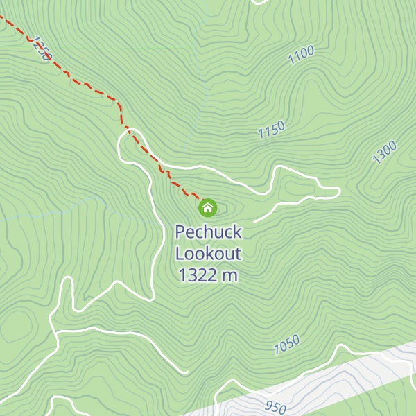 Map of Pechuck Lookout