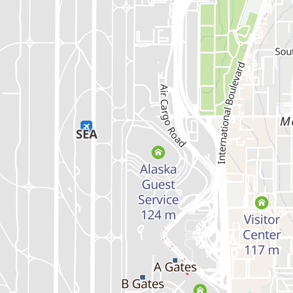 Map of Alaska Guest Service Center