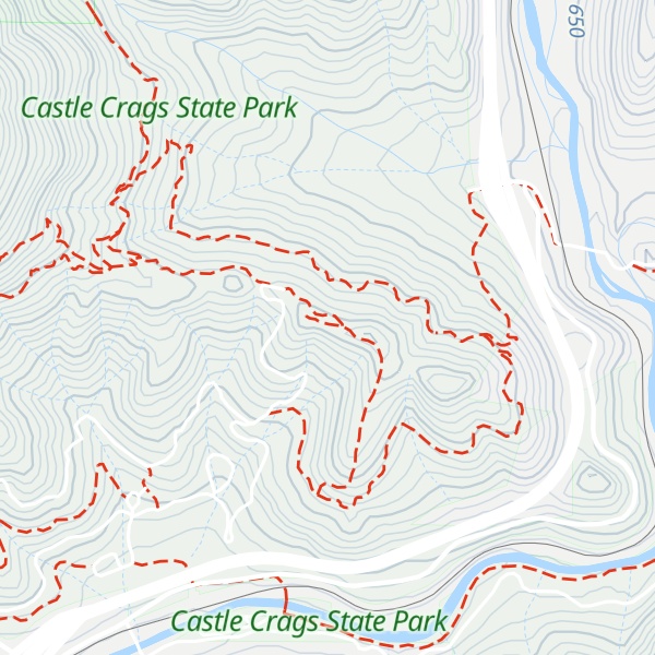 Map of Kettlebelly Ridge