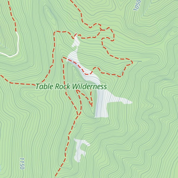 Map of Table Rock