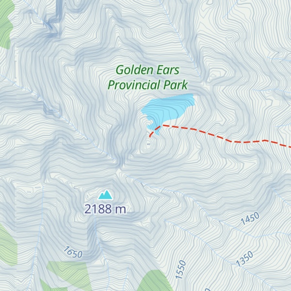 Map of Mount Judge Howay