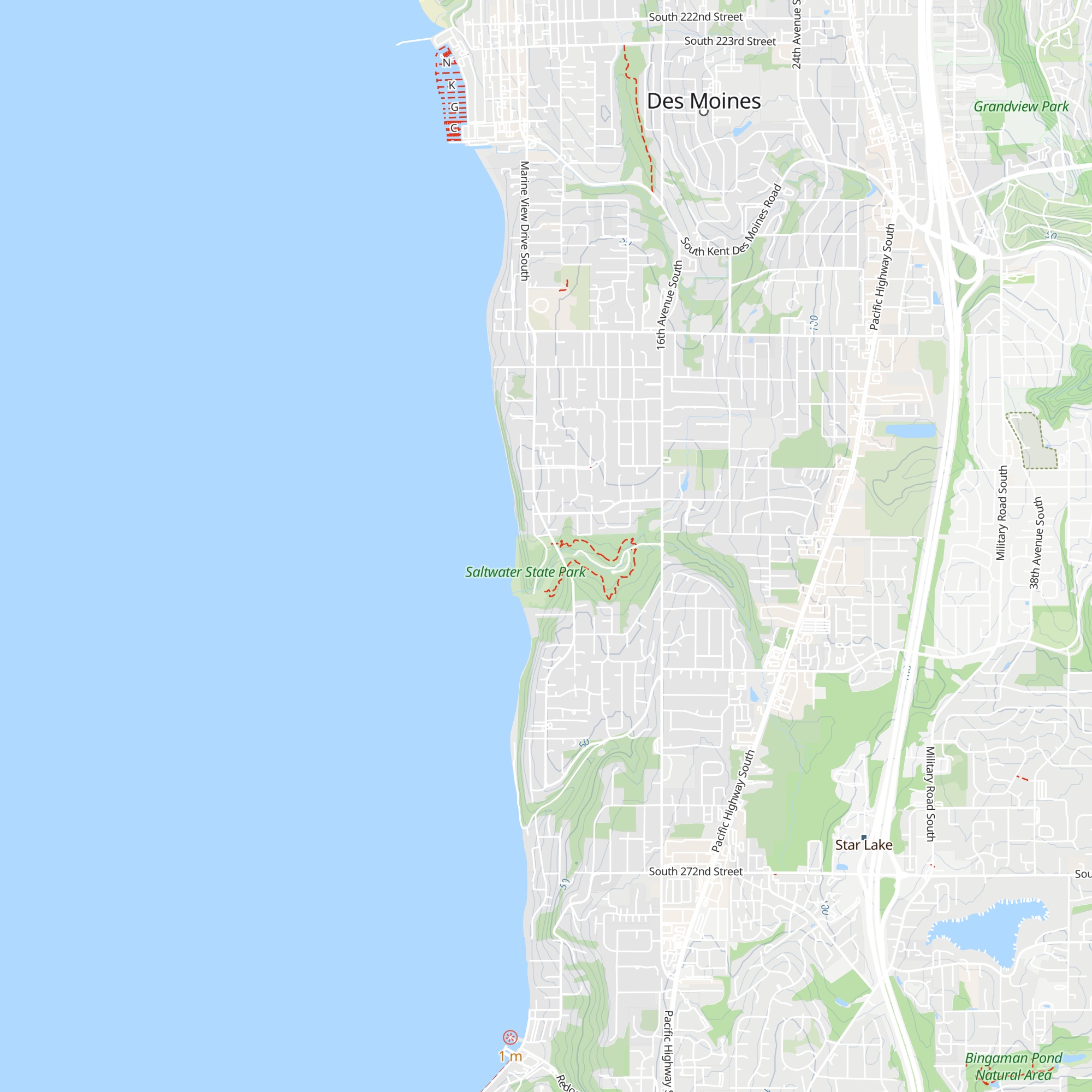 Contact Station map