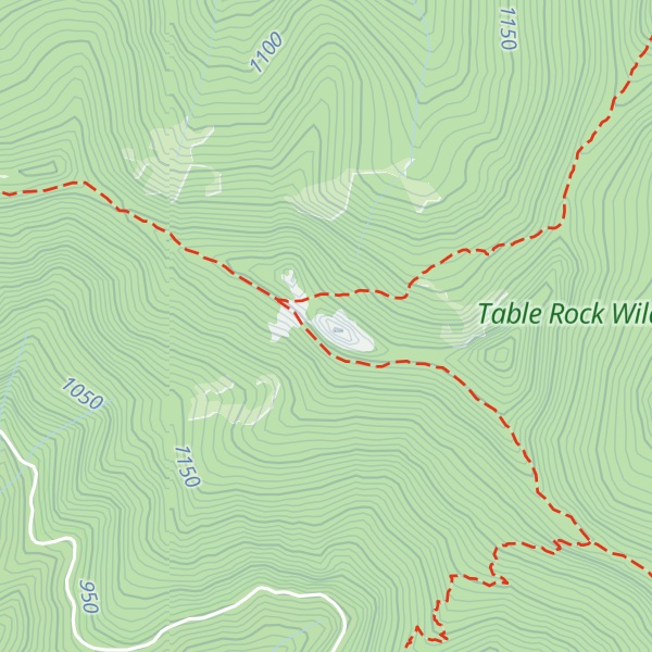 Map of Rooster Rock