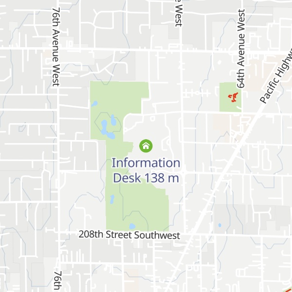 Map of Information Desk