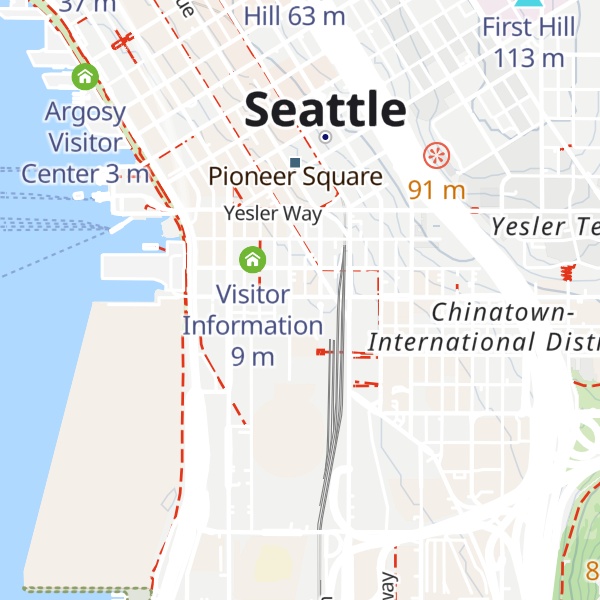 Map of Metro Transit Information Office