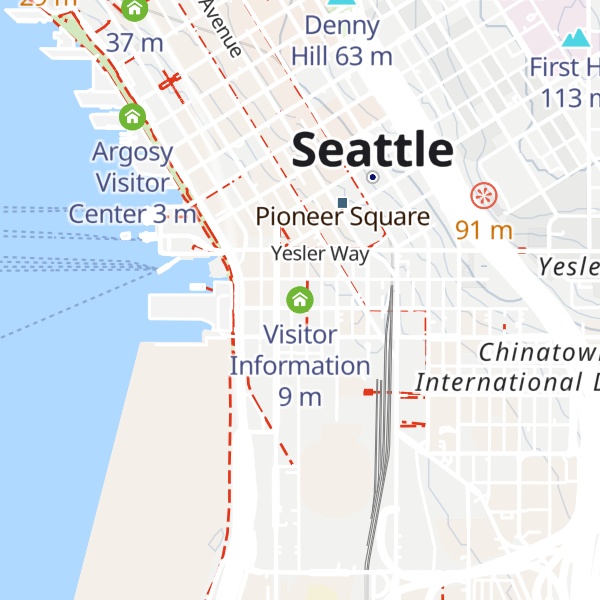 Map of Visitor Information