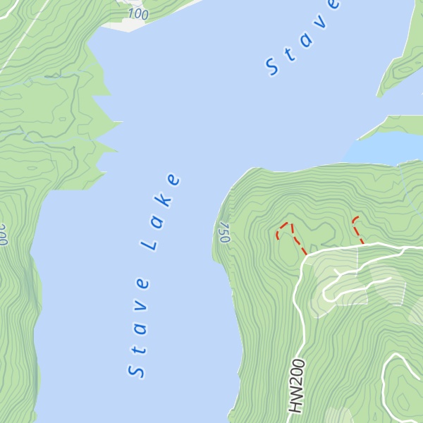 Map of Windy Point