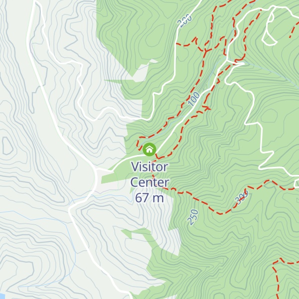 Map of Visitor Center