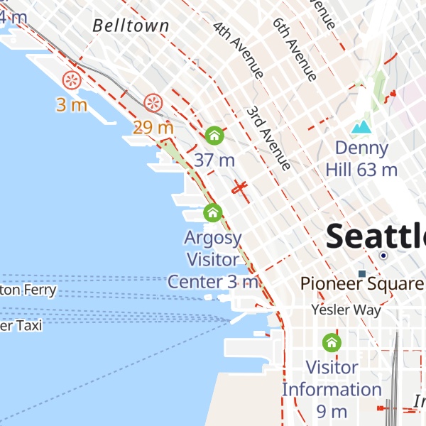 Map of Argosy Visitor Center