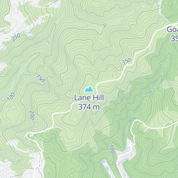 Map of Lane Hill