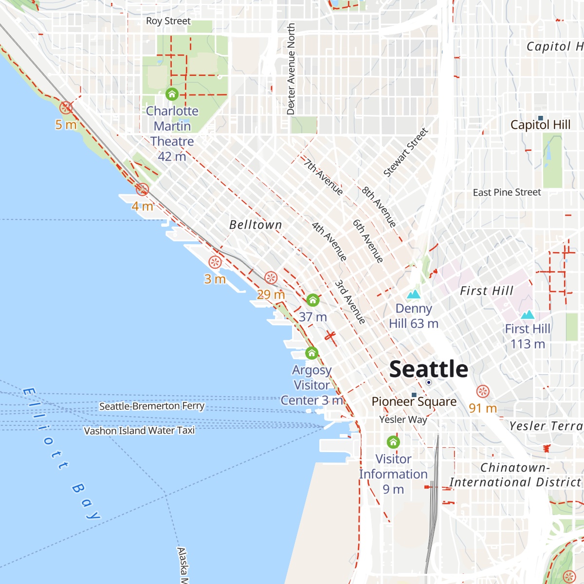 Market Heritage Center map