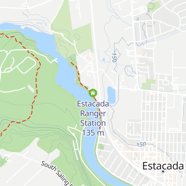 Map of Estacada Ranger Station