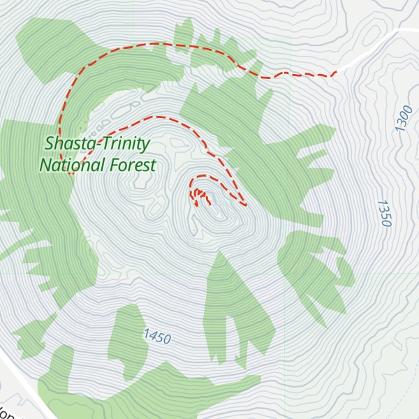 Map of Black Butte